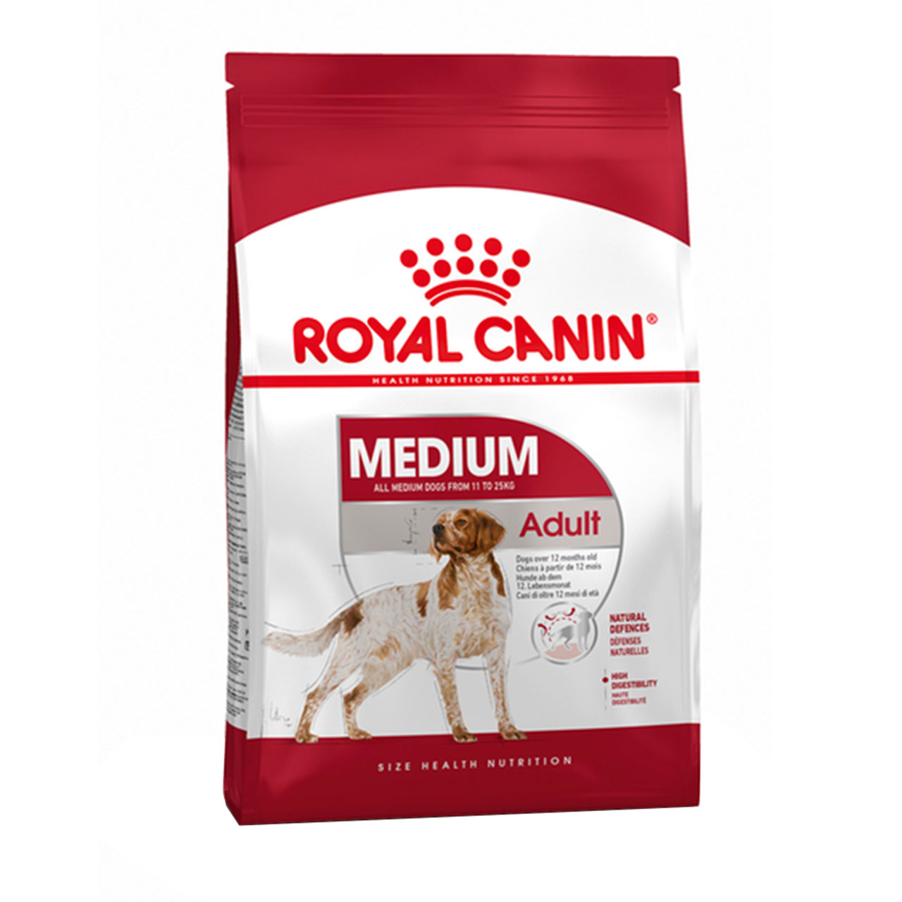 غذا خشک سگ رویال کنین Royal Canin Medium Adult وزن 4 کیلوگرم