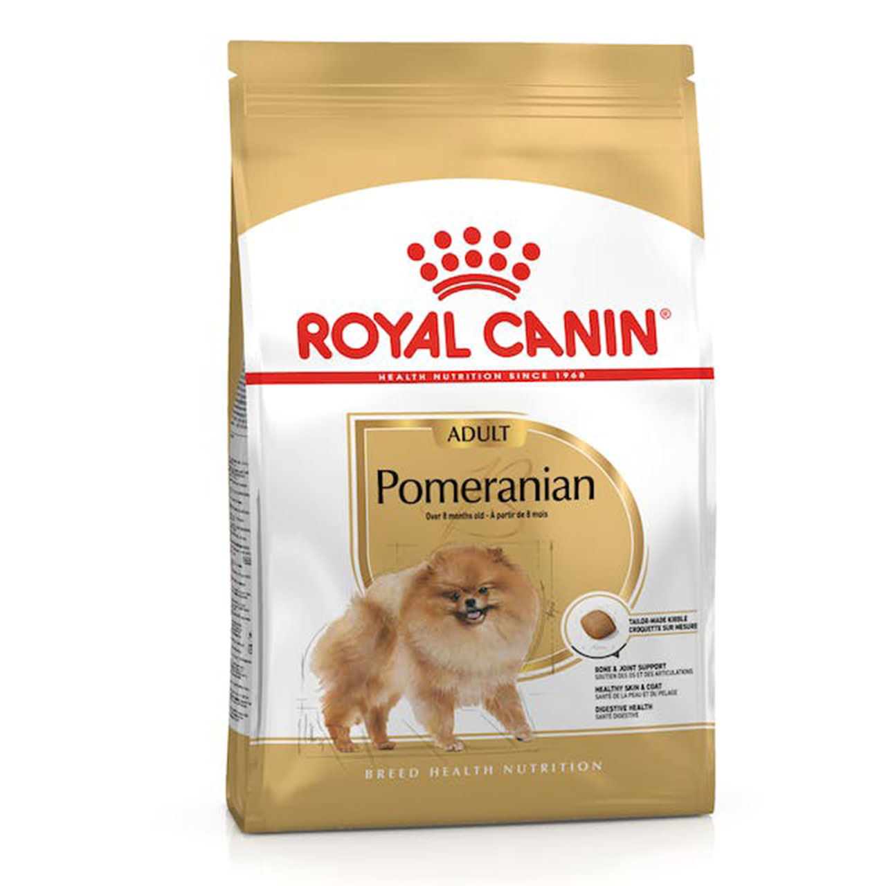 غذا خشک سگ رویال کنین Royal Canin Pomeranian Adult وزن 1.5 کیلوگرم