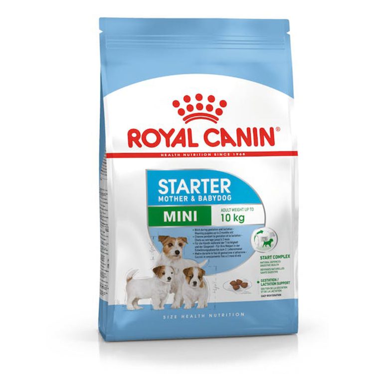 غذا خشک سگ رویال کنین Royal Canin Mini Starter وزن 4 کیلوگرم