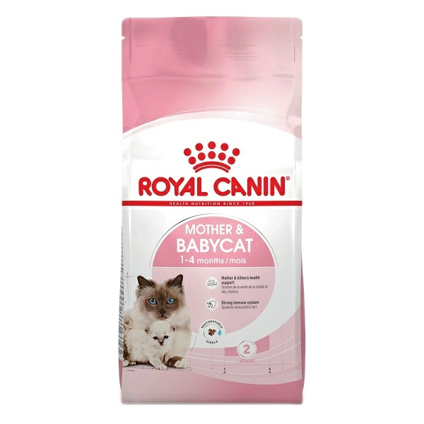 غذا خشک بچه گربه رویال کنین Royal Canin Mother and Baby cat وزن 2 کیلوگرم