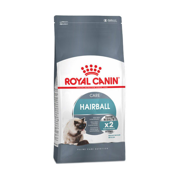 غذا خشک گربه رویال کنین Royal Canin Hairball وزن 2 کیلوگرم