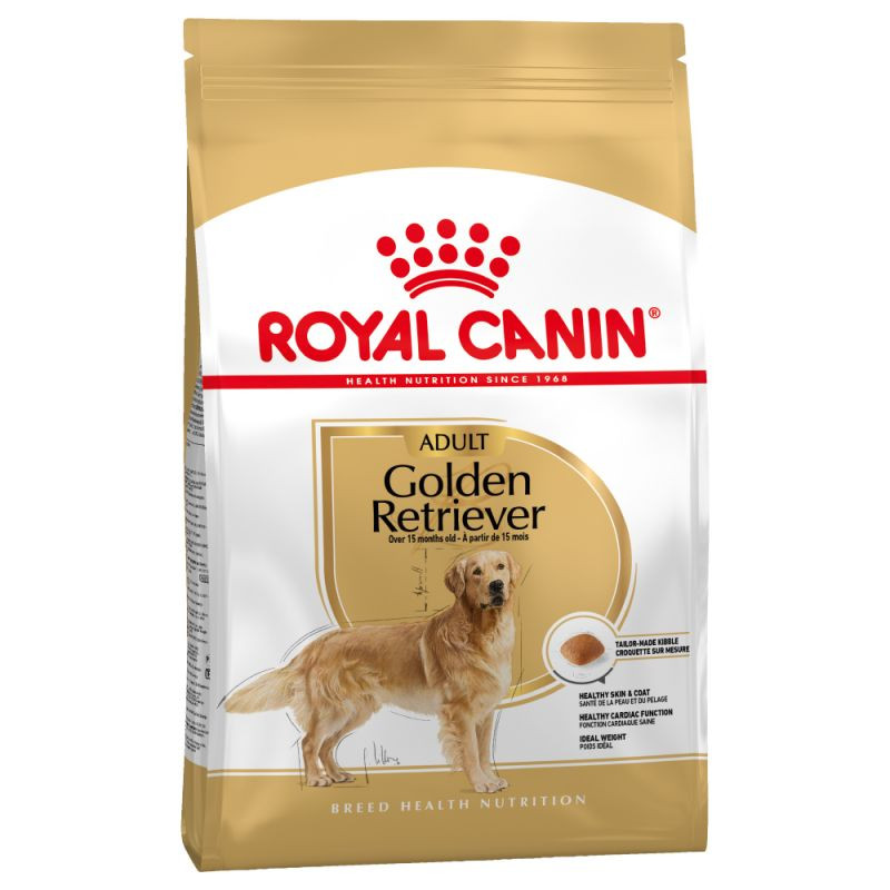 غذا خشک سگ رویال کنین Royal Canin Golden Retriver Adult وزن 12 کیلوگرم
